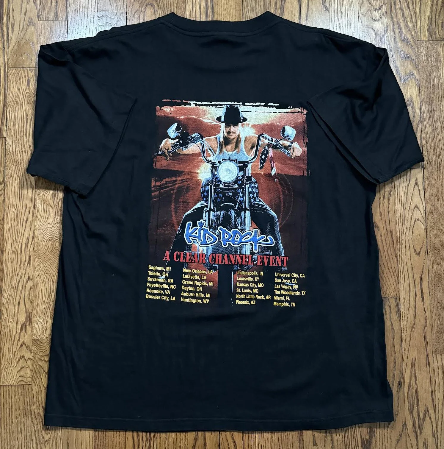 Vintage Bootleg Kid Rock A Clear Channel Event Tour Shirt